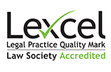 Lexcel Legal Practice Quality Mark / Law Society Accredited